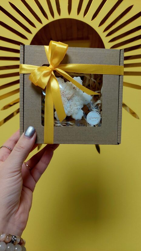 Svece "Sniegpārsliņa"