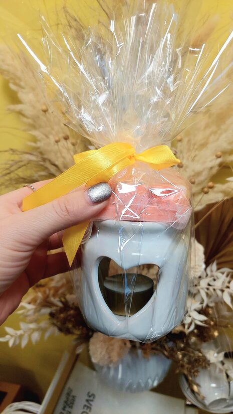 Dāvanu komplekts ar aromlampu Lielais