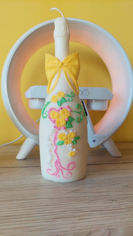 Svece "Šampanietis"